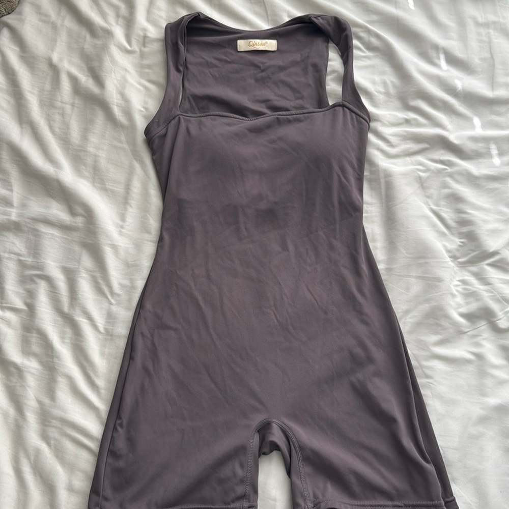 Amazon purple Qinsen Bodysuit